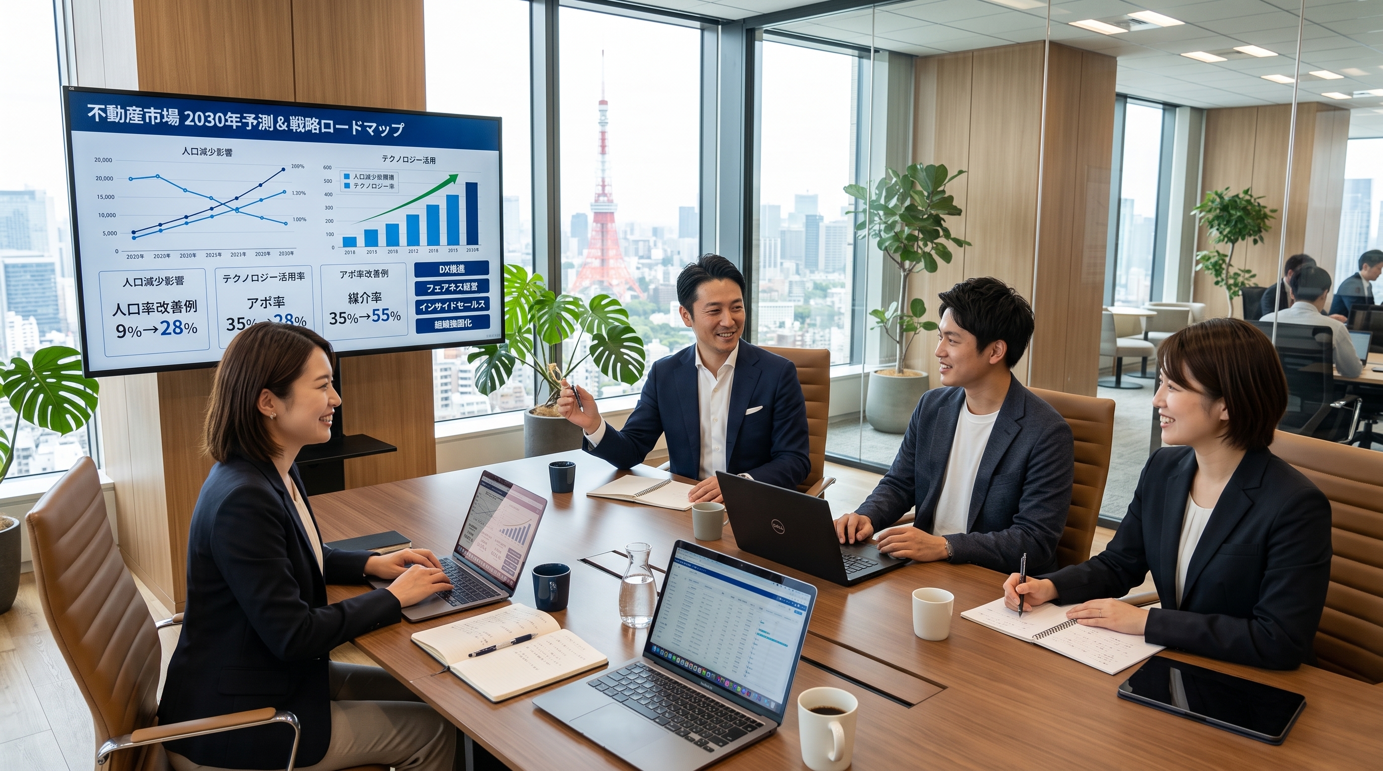 不動産業2030年の生き残り戦略｜市場予測・テクノロジー・差別化の実践ガイド