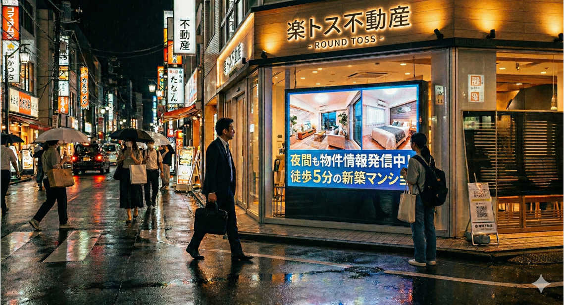 不動産業界のデジタルサイネージ導入ガイド｜メリットと活用方法